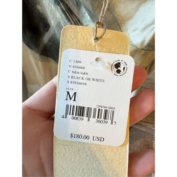 Free People - Let Me Be NWT Halter Abstract Maxi Dress Size Medium - Picture 5 of 13